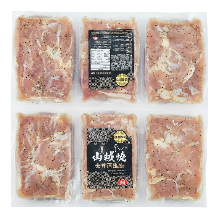 大成 山賊燒去骨清雞腿與十三香雞翅 5公斤