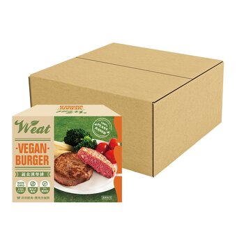 Vveat 冷凍蔬食漢堡排 113公克 X 10 片X 8盒