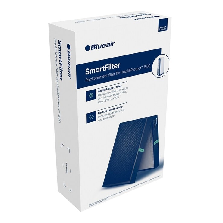 Blueair HealthProtect SmartFilter 7500 Series Replacement 2-Pack Set [4-Pieces]