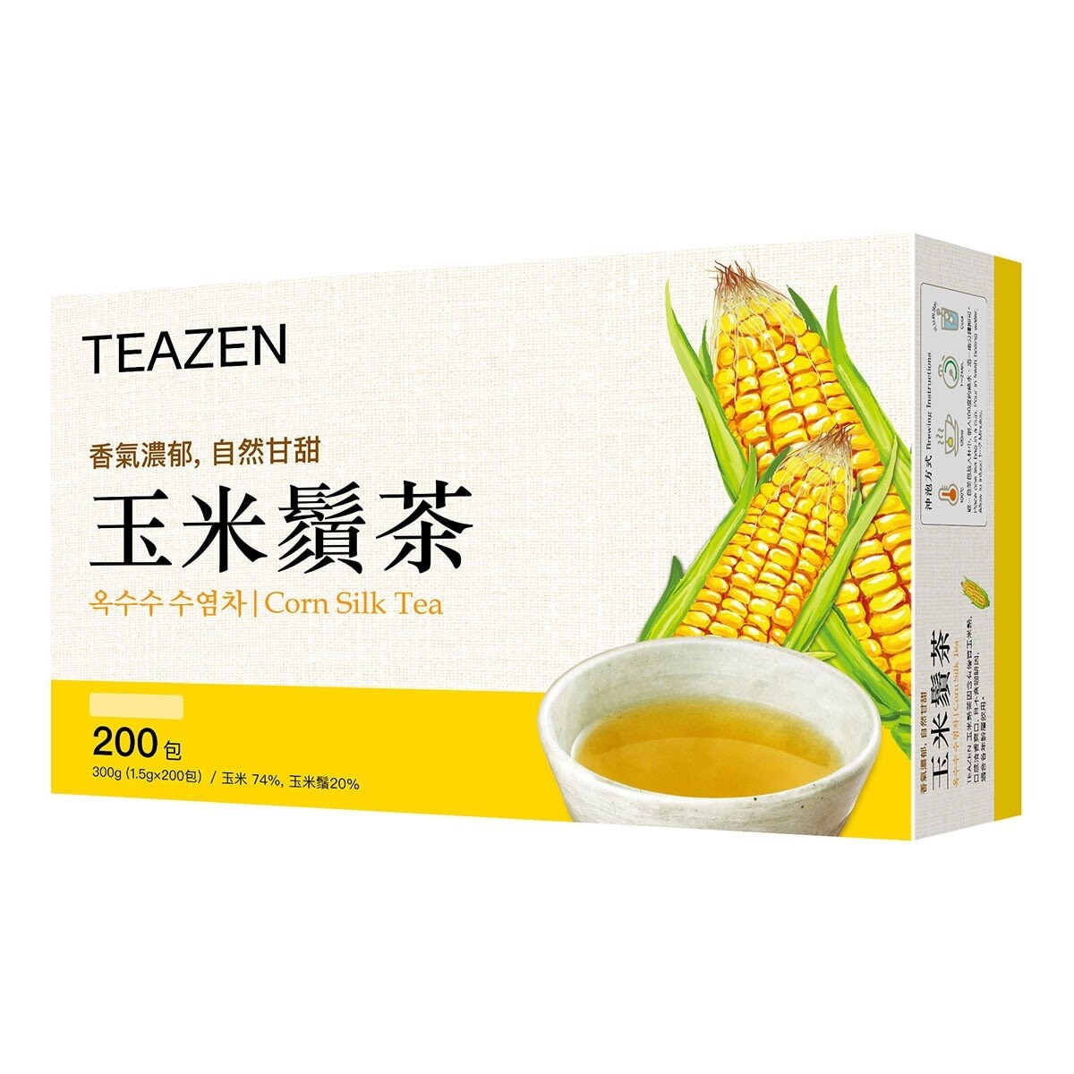 Teazen 玉米鬚茶 1.5公克 X 200包