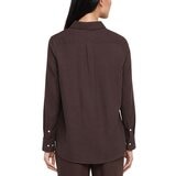 Banana Republic 女長袖襯衫 深棕