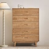 Finlandia Marrone 五格抽屜櫃