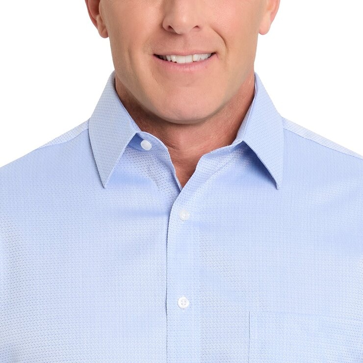 科克蘭 男長袖襯衫 淺藍色