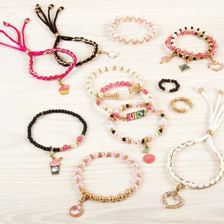 Juicy Couture 串珠手鍊組 2盒組 / 8歲以上