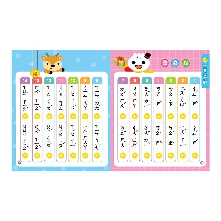 Food超人 小手點讀語文有聲寶盒(2冊)