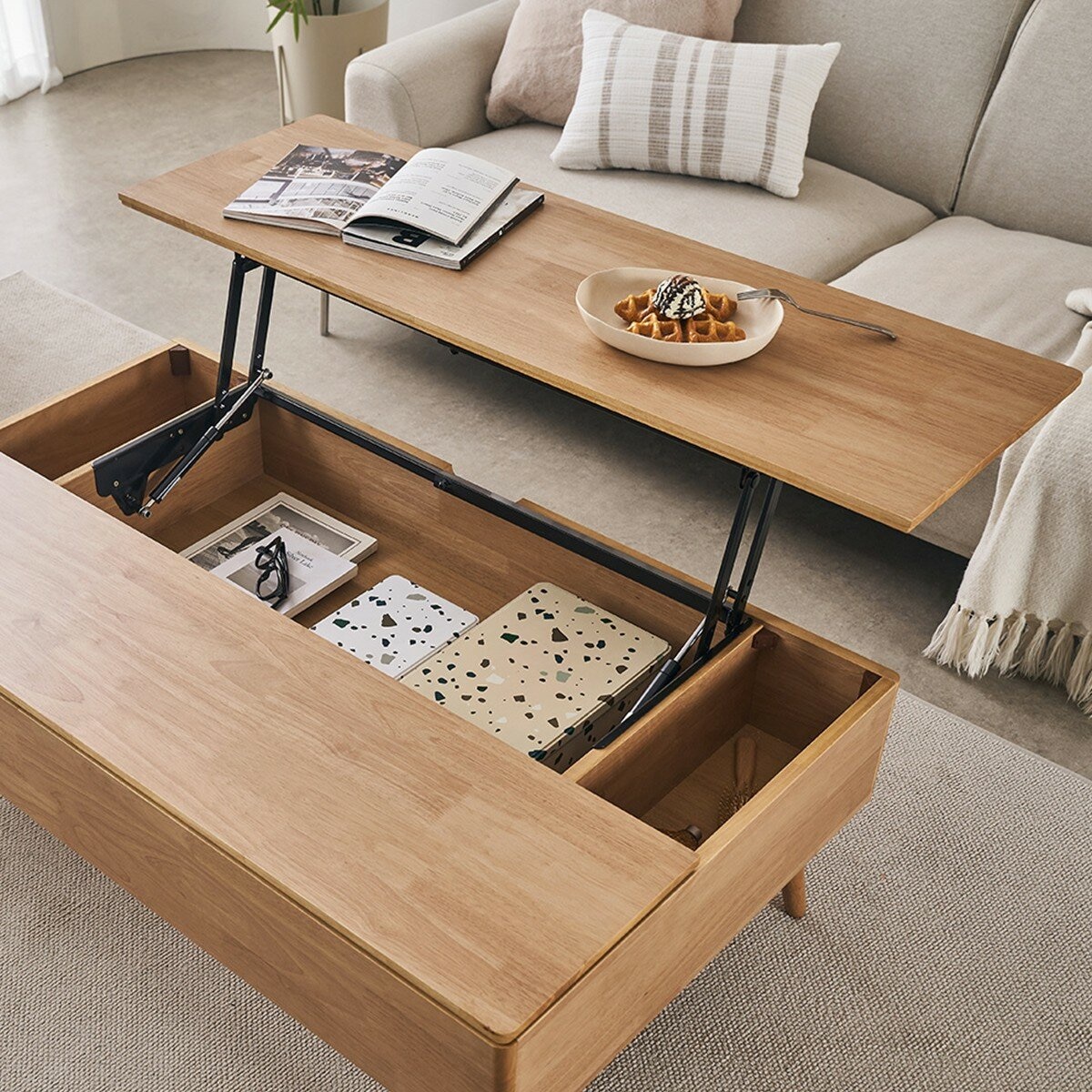 Finlandia Marrone 可收納茶几