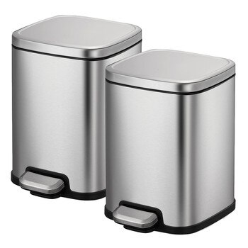 Sensible Eco Living 6L 不鏽鋼垃圾桶2入 Sensible Eco Living 6L 不鏽鋼垃圾桶2入