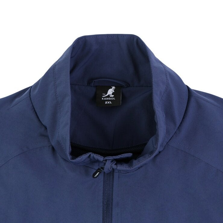 KANGOL 男立領外套 藍 KANGOL 男立領外套 藍