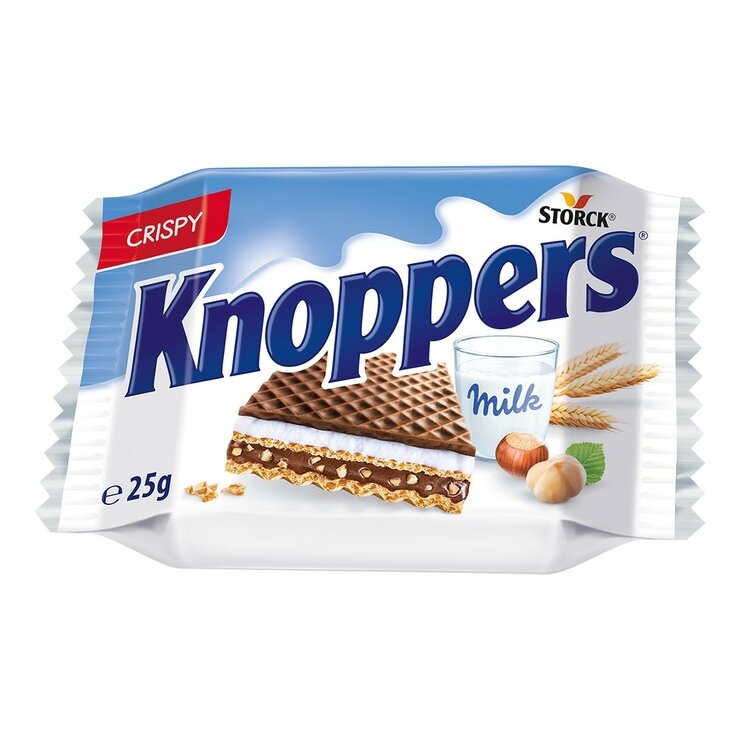 Knoppers 可可牛奶威化餅 25公克 X 24入