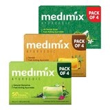 Medimix 印度綠寶石皇室藥草浴美肌皂 (草本/檀香/寶貝) 200公克 X 12入