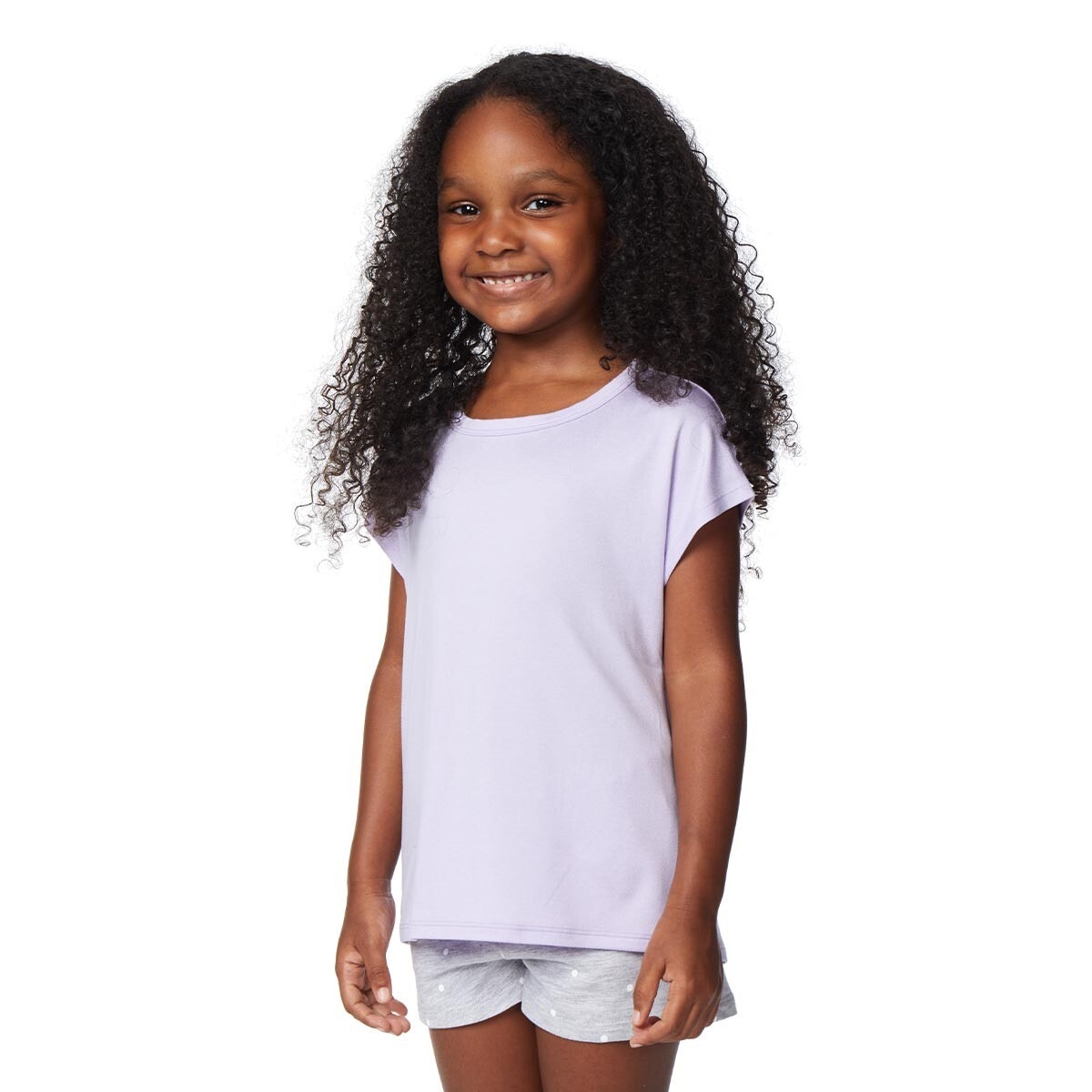 32 Degrees 兒童T恤 三件組 淺紫色 S