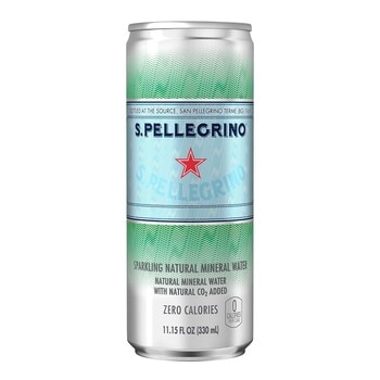 San Pellegrino 聖沛黎洛 天然氣泡礦泉水 330毫升 X 24罐 San Pellegrino 聖沛黎洛 天然氣泡礦泉水 330毫升 X 24罐