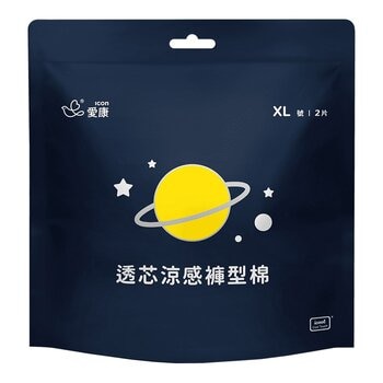 愛康 透芯涼感褲型棉 XL 號 12包 X 24片