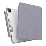 MAGEASY Facet 全方位支架透明背蓋保護套 iPad Pro 11吋 2022 M2 - 2018 & iPad Air 10.9吋 2022-20 阿拉斯加藍