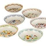 Signature 森林動物彩繪陶碗 X 6件組 Signature 森林動物彩繪陶碗 X 6件組