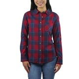 Jachs G. 女長袖格紋襯衫