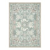 Wyatt & Ash 印花可水洗地毯 160公分 X 226公分 綠 Wyatt & Ash 印花可水洗地毯 160公分 X 226公分 綠