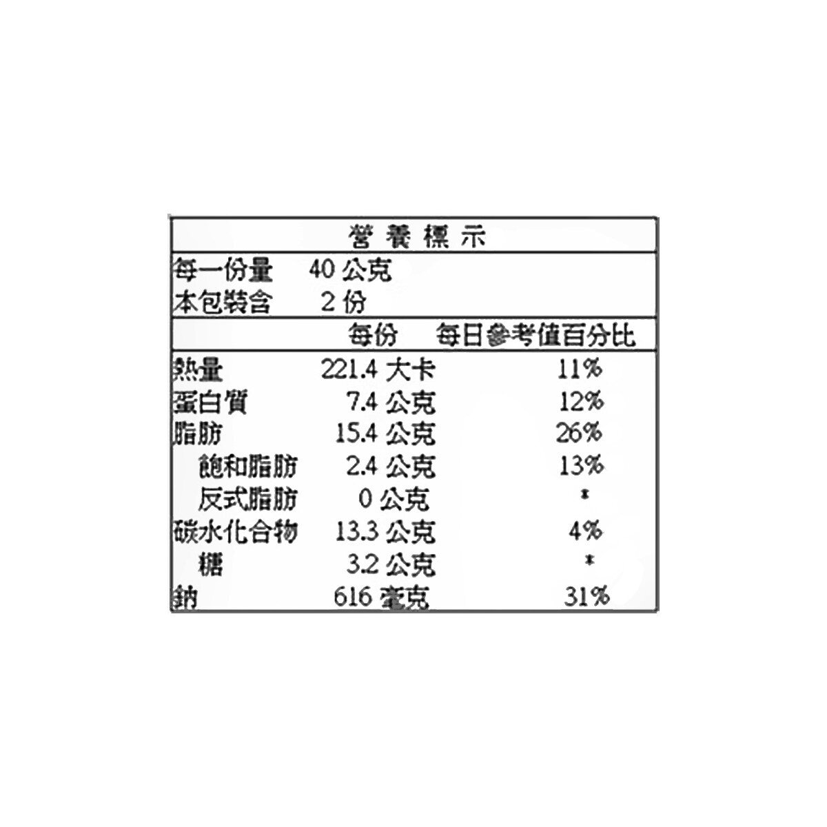 韓味不二 海苔酥 80公克 X 4袋