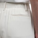 Advent 女寬直筒褲 白