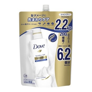 多芬 胺基酸保濕修護洗髮乳補充包 2200公克