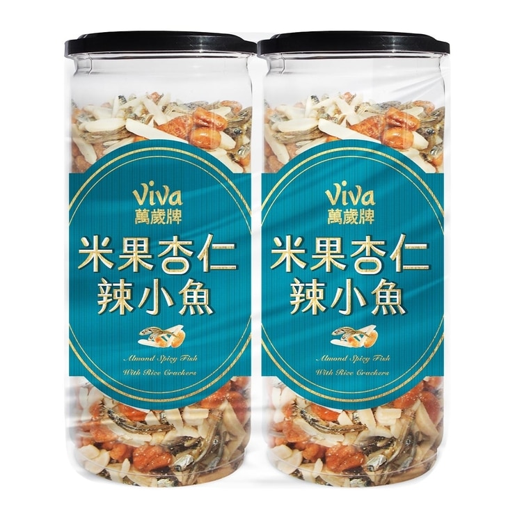 萬歲牌米果杏仁辣小魚340公克x 2罐 Costco 好市多線上購物 萬歲牌米果杏仁辣小魚340公克x 2罐 Costco 好市多線上購物