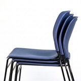 Musical Chairs Harmony 可堆疊訪客椅 2入組 深藍