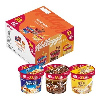 家樂氏 早餐穀物杯裝分享組 40公克 X 18入