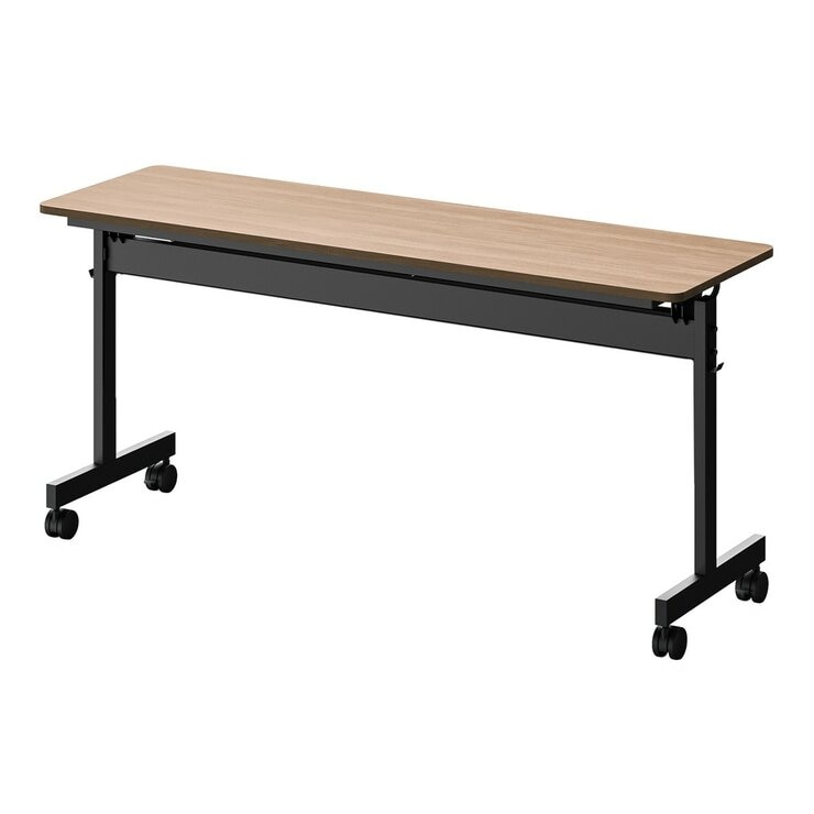 Backbone 折疊培訓桌 150公分 X 45公分 胡桃木色