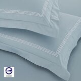 Wedgwood 刺繡雙人兩用被套床包四件組 150公分 X 186公分 深刻 青瓷綠 Wedgwood 刺繡雙人兩用被套床包四件組 150公分 X 186公分 深刻 青瓷綠