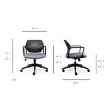 Musical Chairs Impressa 扶手辦公椅 灰 Musical Chairs Impressa 扶手辦公椅 灰