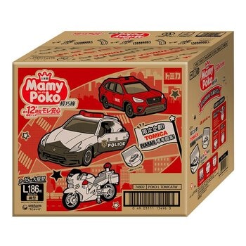 滿意寶寶 TOMICA 輕巧褲 L號 186片 (日本境內限定版)