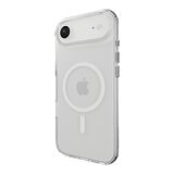 MAGEASY Bright M 不發黃軍規磁吸透明殼 iPhone Air (白磁圈) + 鏡頭保護貼Lenz(沙漠) + Vetro 9H 鋼化玻璃保護膜
