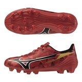 Mizuno 兒童足球鞋 α ll SELECT Jr P1GB256560 紅+黑 Mizuno 兒童足球鞋 α ll SELECT Jr P1GB256560 紅+黑