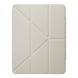 MAGEASY Facet 全方位支架透明背蓋保護套 2024 iPad Air 13吋 (2025[M3] / 2024[M2])