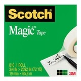 3M Scotch 隱形膠帶 19公釐 X 65.8公尺 X 6入