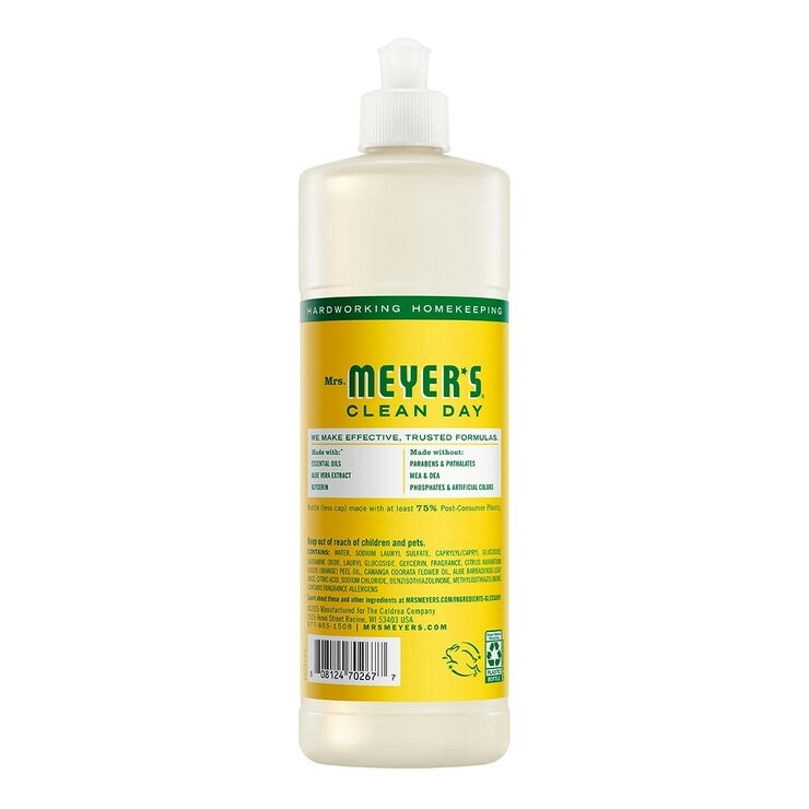 Mrs. Meyer's Clean Day 梅耶夫人香氛洗碗精 金銀花 473毫升 X 6入 Mrs. Meyer's Clean Day 梅耶夫人香氛洗碗精 金銀花 473毫升 X 6入