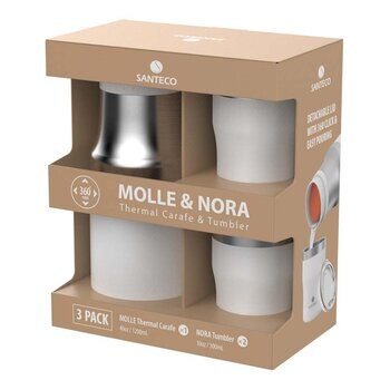 Santeco Molle & Nora系列 保溫杯瓶3件組