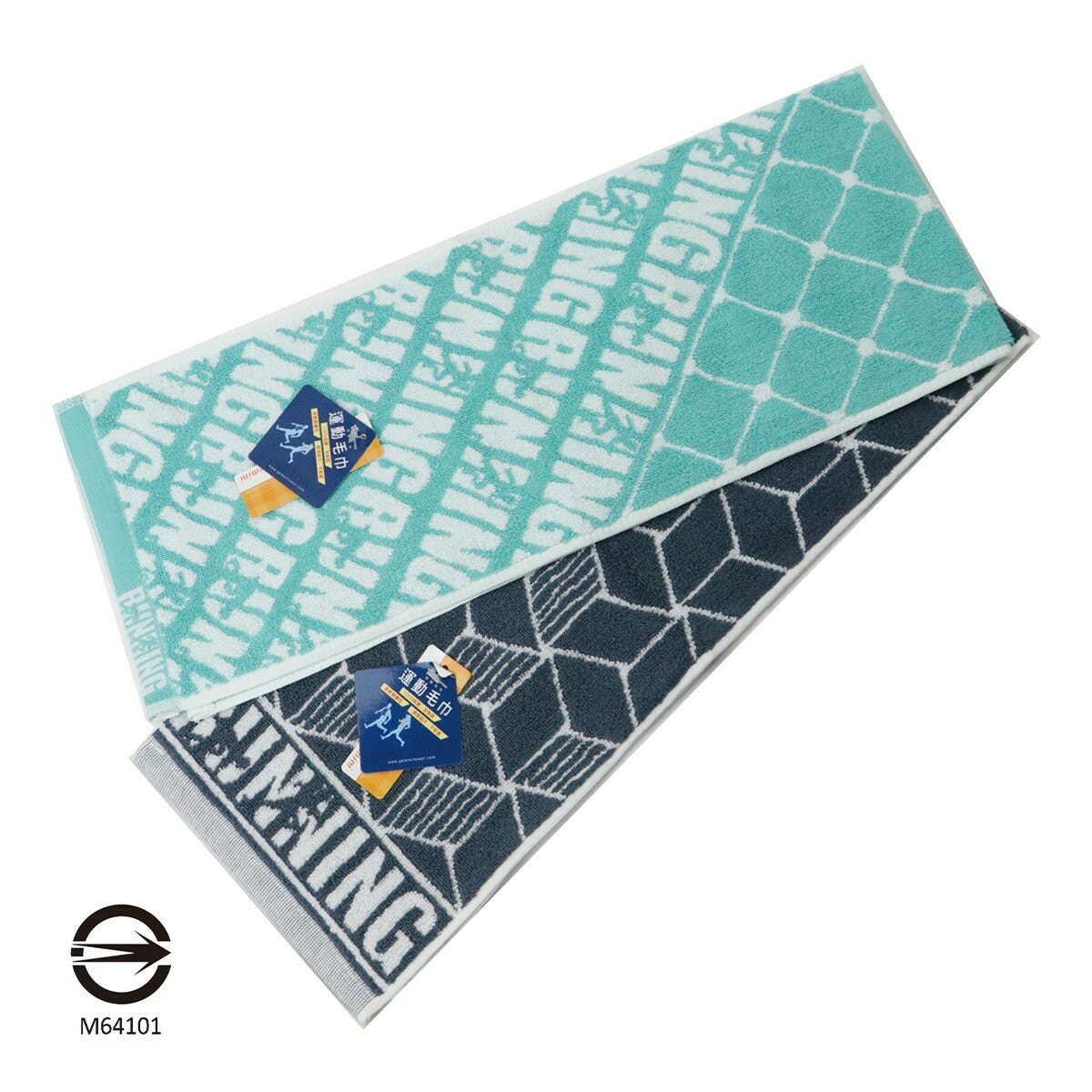 Gemini 運動巾 6入組 22公分 X 110公分