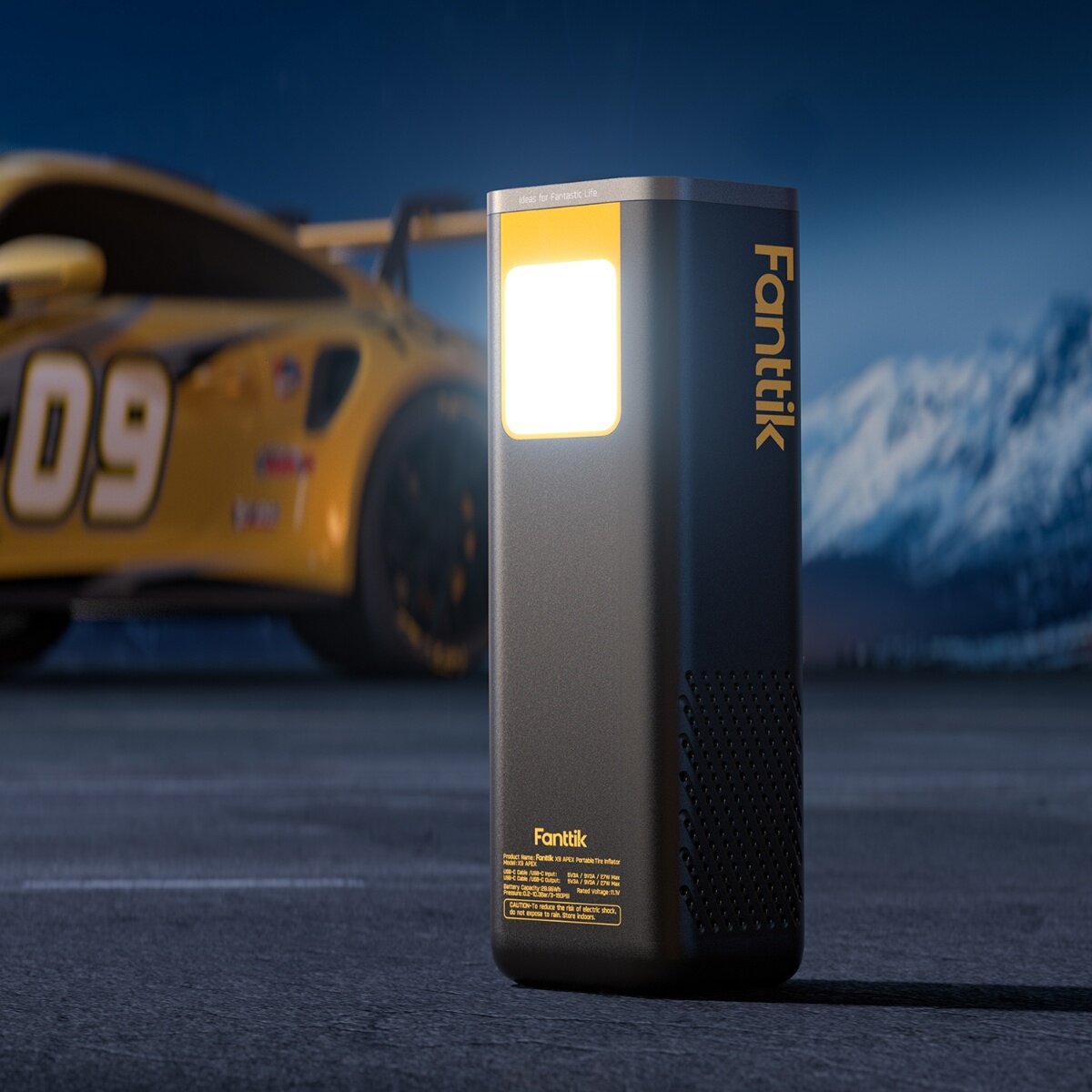 Fanttik S200 APEX 多功能無線打氣機