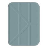 MAGEASY Facet 全方位支架透明背蓋保護套 iPad mini 7 2024 / A17 Pro / iPad mini 6 2021 寧靜藍