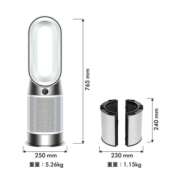戴森 三合一涼暖空氣清淨機 HP11 + 綜合濾網 X 3入