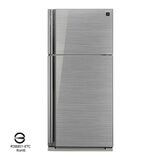 夏普 583公升玻璃鏡面變頻雙門冰箱 SJ-GD58V-SL
