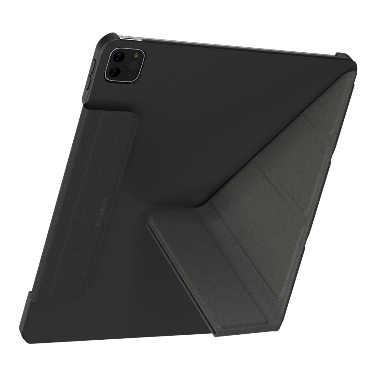 SwitchEasy Origami 全方位多角度支架保護套 iPad Air 13吋 M3 / M2 & iPad Pro 12.9吋 2022 M2 - 2018 黑色