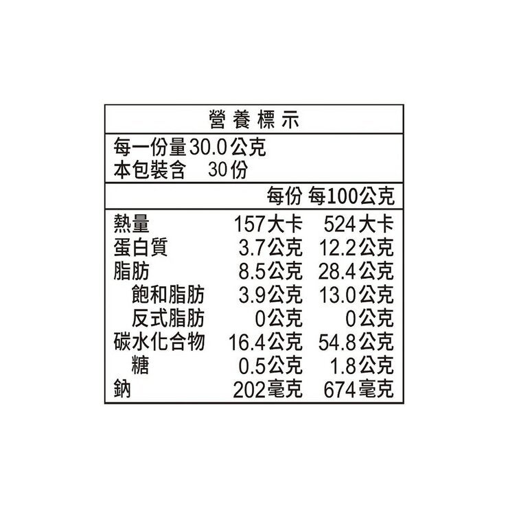 可樂果 墨魚香腸口味 90公克 X 10包 共900公克