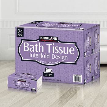 Kirkland Signature 科克蘭 三層抽取衛生紙 120張 X 24入 Kirkland Signature 科克蘭 三層抽取衛生紙 120張 X 24入