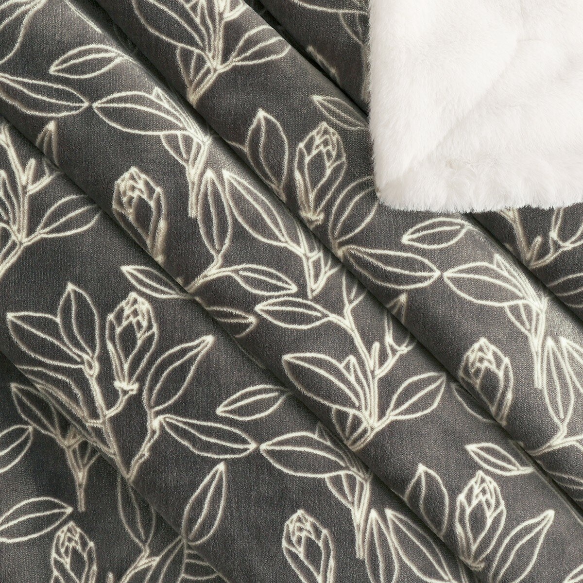 Life Comfort 隨意毯 152公分 X 177公分 灰