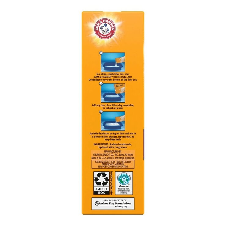 ARM & HAMMER 貓砂除臭粉 1.2公斤X 6入