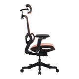 ERGOKING S5 人體工學椅 黑框橘網