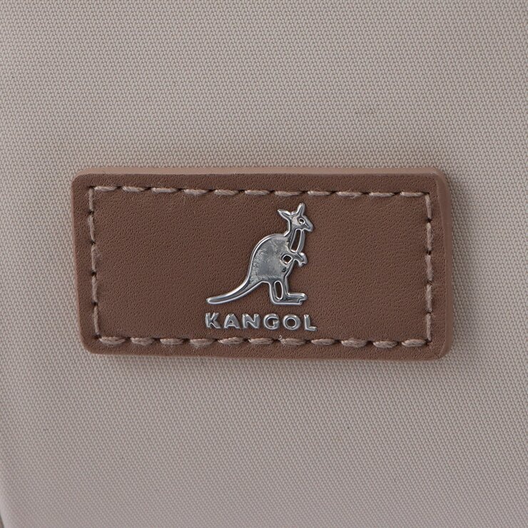 KANGOL 方形手提側背包 白