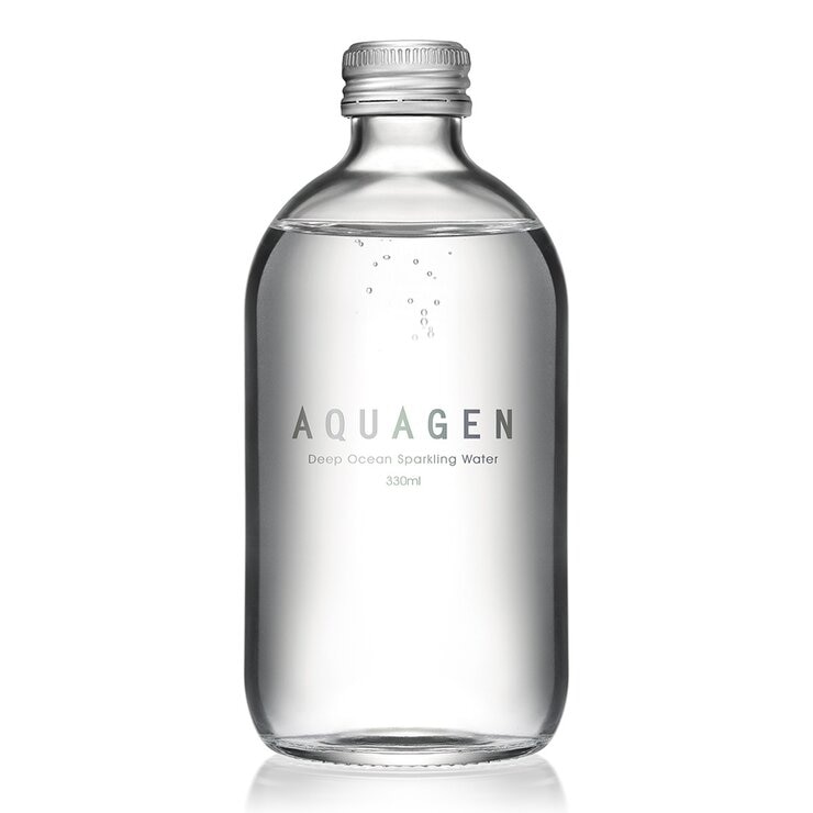 AQUAGEN 海洋深層氣泡水 330毫升 X 24入